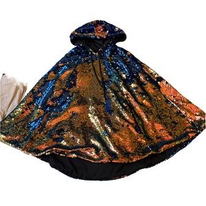 Missguided Sparkle Poncho - one size fits most